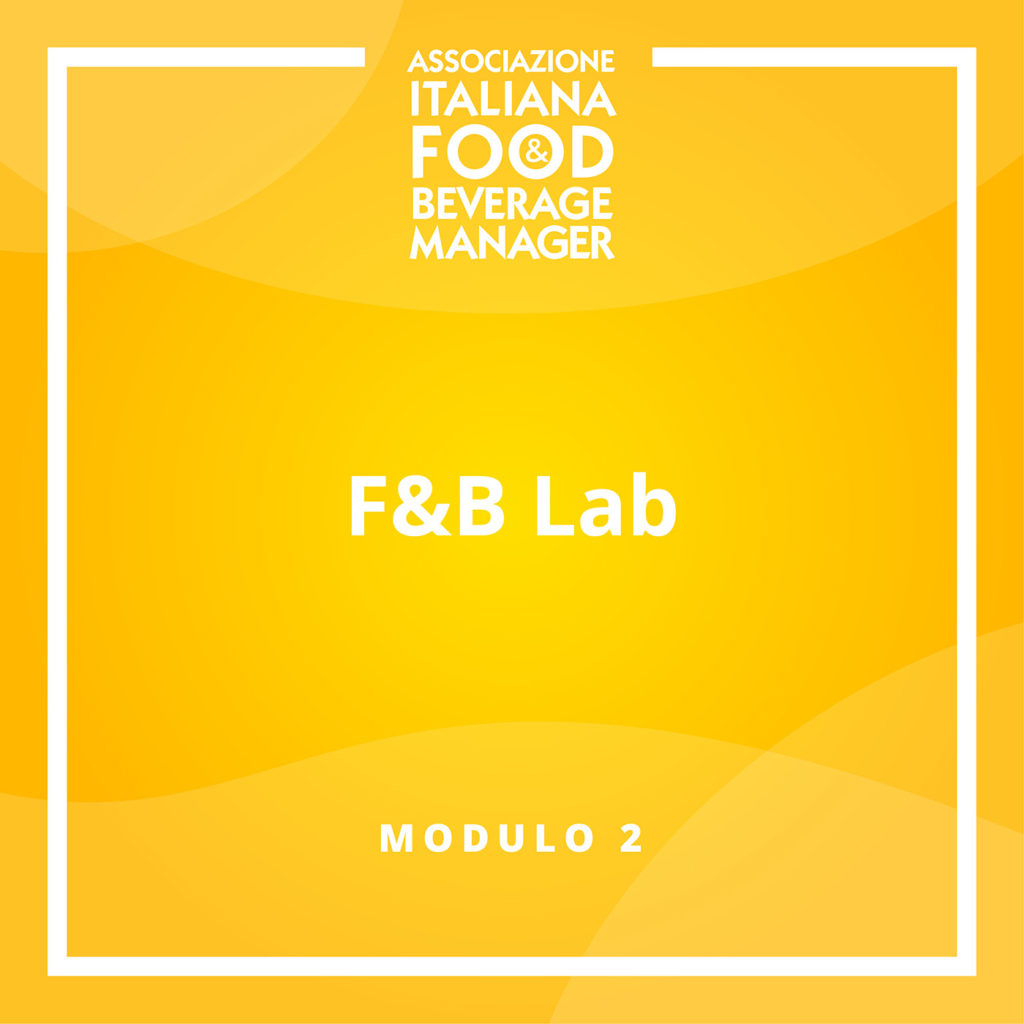 Modulo 2a - F&B Lab